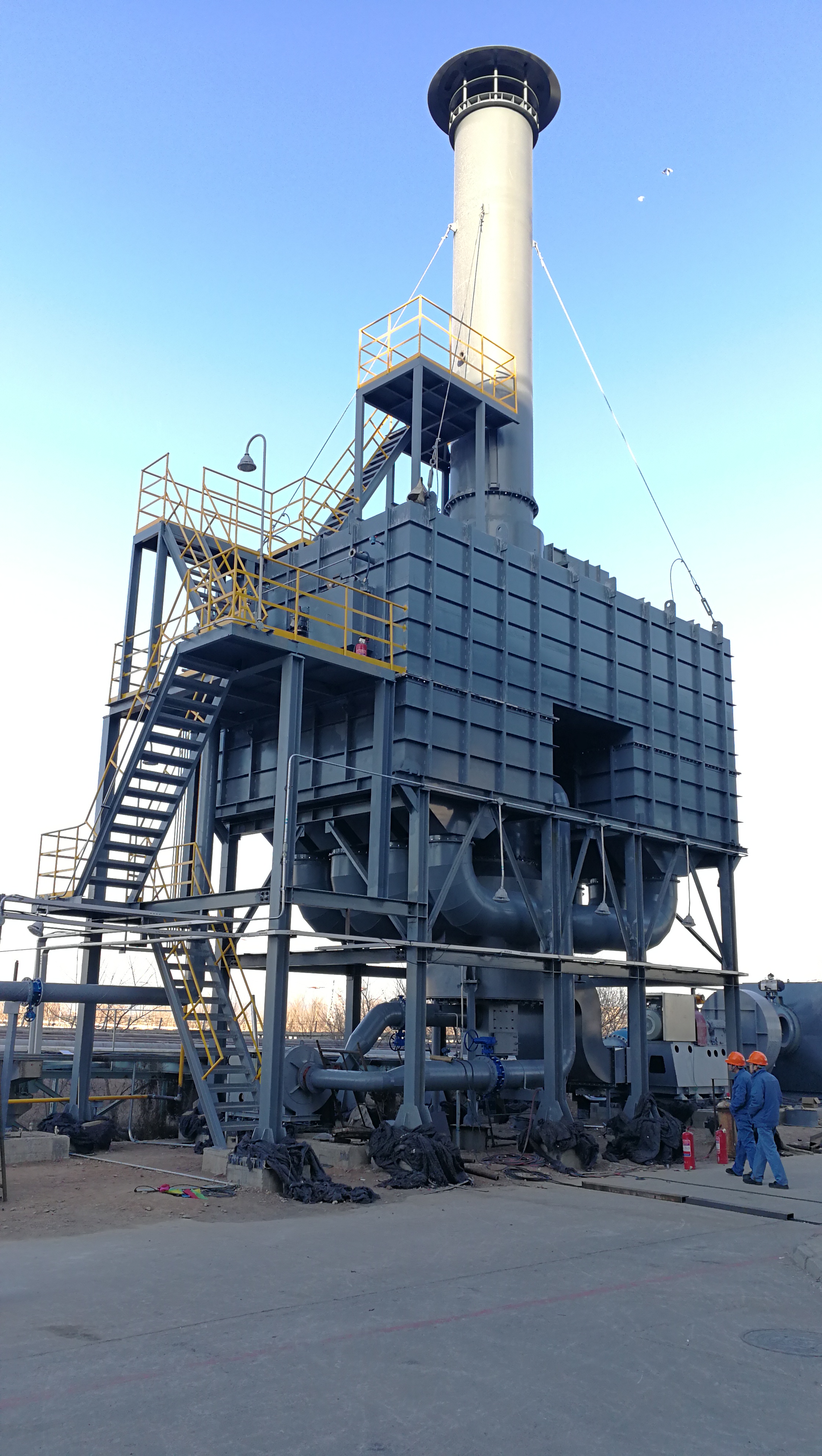 齐鲁石化分公司塑料厂高压聚乙烯装置料仓废气达标排放技术改造项目